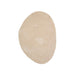 Kave Home Ovaal Vloerkleed Domm Wol, 160 x 230cm - Beige - Organisch