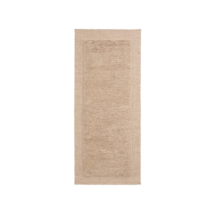 Kave Home Vloerkleed Marely Wol, 80 x 200cm - Beige