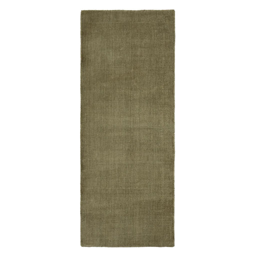 Kave Home Vloerkleed Empuries 80 x 200cm - Donkergroen
