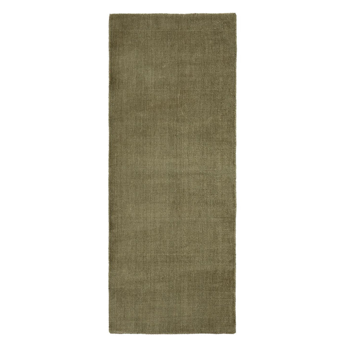 Kave Home Vloerkleed Empuries 80 x 200cm - Donkergroen