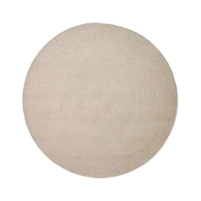 Kave Home Rond Vloerkleed Despas 150cm - Ecru - ThatLyfeStyle