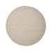 Kave Home Rond Vloerkleed Despas 150cm - Ecru - ThatLyfeStyle