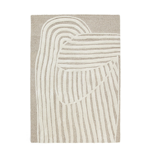 Kave Home Vloerkleed Colire Wol 200 x 300 cm - Beige