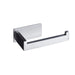 XIVADA WC rolhouder Luca - Zonder Boren - Rvs - Zelfklevend - Zilver