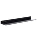 XIVADA Wandrek Rosa - Industrieel - Aluminium - Boren - Zwart - 60 cm
