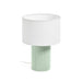 Kave Home Tafellamp Bianella Corduroy - Turquoise