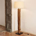 Kave Home Vloerlamp Powell - Wit