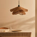 Kave Home Lampenkap Pontos Dubbel, Jute, 50cm - Bruin - Organisch