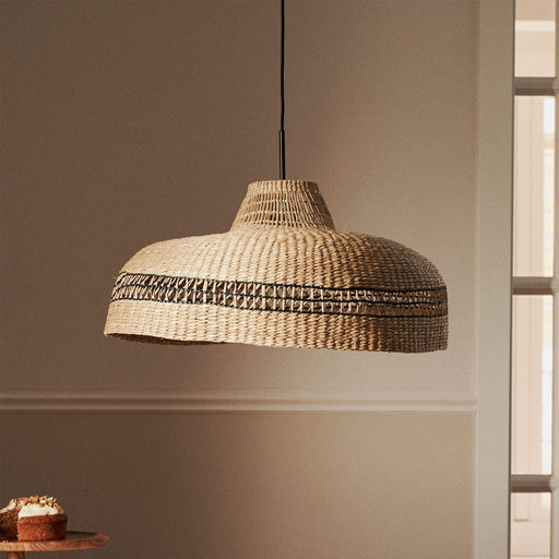 Kave Home Lampenkap Rupia Zeegras, Ø55cm - Naturel
