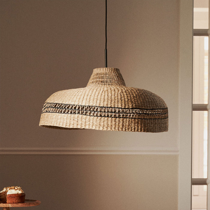 Kave Home Lampenkap Rupia Zeegras, Ø55cm - Naturel