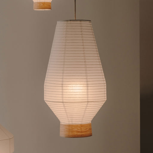 Kave Home Lampenkap Hila Papier, Ø30cm - Wit - ThatLyfeStyle