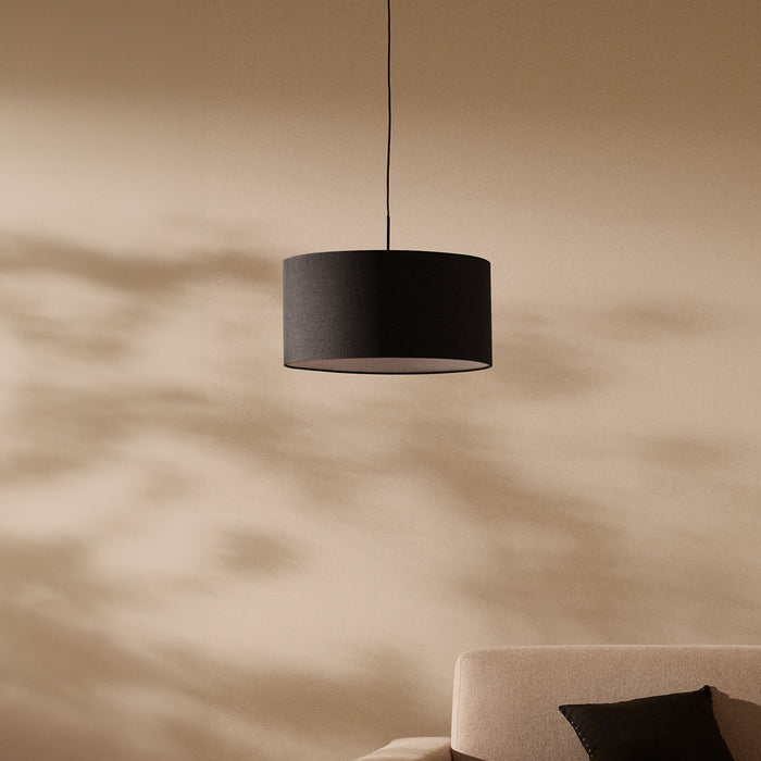 Kave Home Lampenkap Santana Ø50cm - Zwart