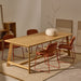 Kave Home Eettafel Idun Eikenhout, 220 x 100cm - Naturel