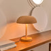 Kave Home Tafellamp Arinda Terracotta en touw - Bruin