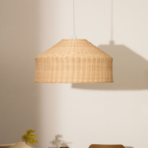 Kave Home Lampenkap Ennia Rotan, 65m - Naturel - ThatLyfeStyle