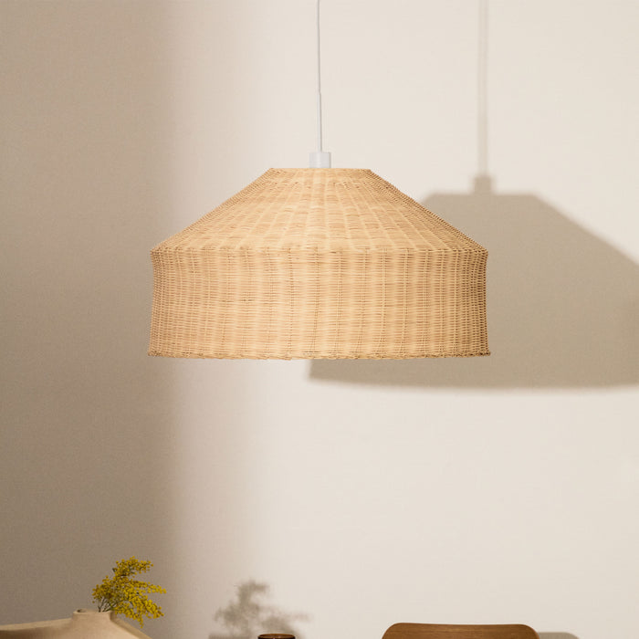 Kave Home Lampenkap Ennia Rotan, 65m - Naturel