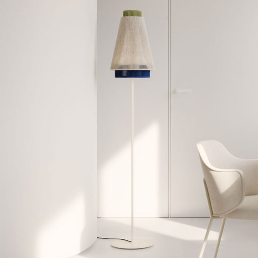 Kave Home Vloerlamp Yuvia 163cm, Jute - Meerkleurig