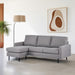 Hoekbank Nigel - compact - 198x132 - grijs - Woonexpress - ThatLyfeStyle