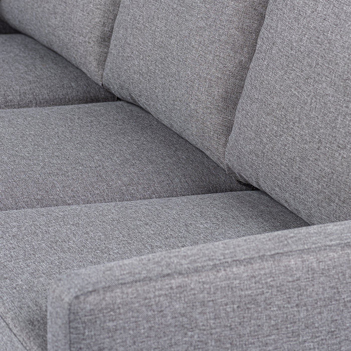 Hoekbank Nigel - compact - 198x132 - grijs - Woonexpress - ThatLyfeStyle