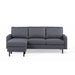 Hoekbank Nigel - compact - 198x132 - antraciet - Woonexpress - ThatLyfeStyle