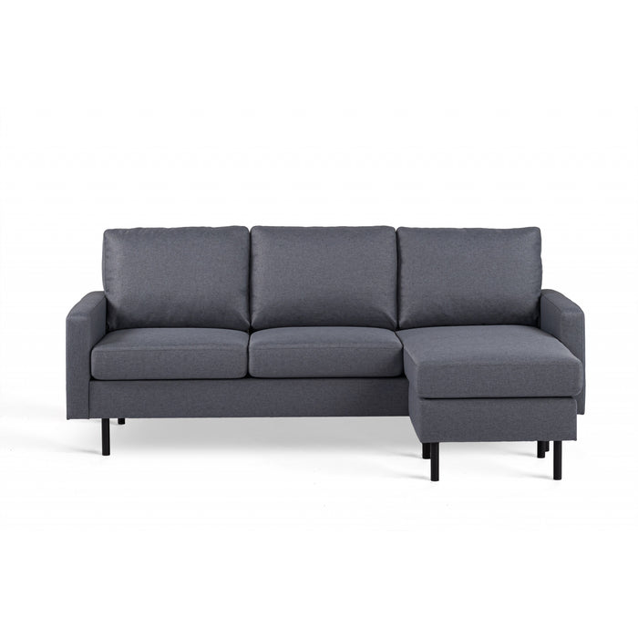 Hoekbank Nigel - compact - 198x132 - antraciet - Woonexpress - ThatLyfeStyle