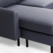 Hoekbank Nigel - compact - 198x132 - antraciet - Woonexpress - ThatLyfeStyle