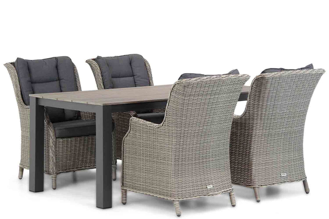 Garden Collections Aberdeen/Valley 180 cm dining tuinset 5-delig