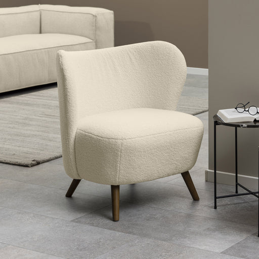 Bendt Fauteuil Bram Teddy - Crème - Japandi