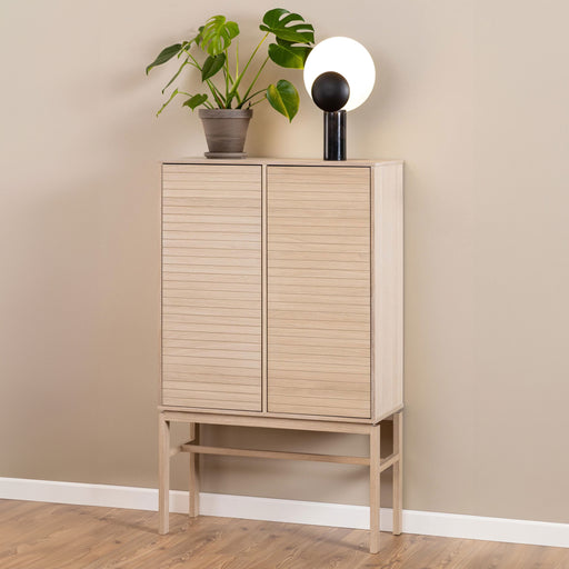 Bendt Opbergkast Sharalyn Eiken, 150 x 90cm - Wit