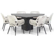 Lifestyle Advance/Graniet 170 cm triangel dining tuinset 7-delig - 17122
