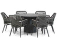 Lifestyle Advance/Graniet 140 cm dining tuinset 7-delig - 16482