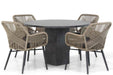Lifestyle Advance/Graniet 120 cm dining tuinset 5-delig - 16483