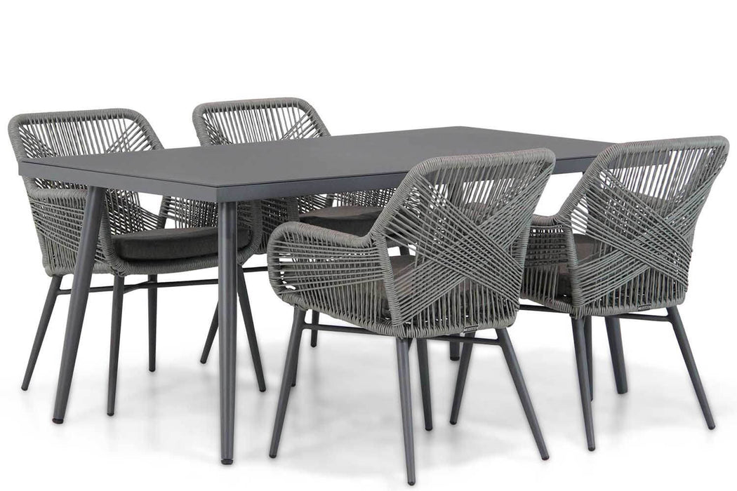 Lifestyle Advance/Valencia 170 cm dining tuinset 5-delig - 17128