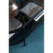 Bendt Ovale Glazen Salontafel 'Paw' 95 x 50cm Zwart