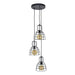 Urban Interiors hanglamp 3-lichts - Vintage Black