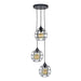 Urban Interiors hanglamp 3-lichts - Vintage Black - ThatLyfeStyle