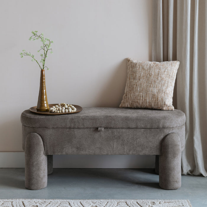 ZILT Halbank Delrico 113cm - Taupe