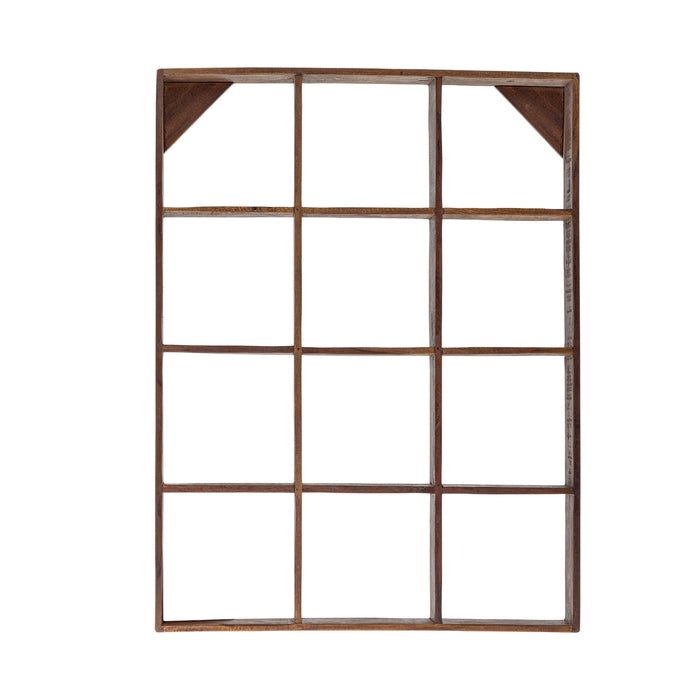 Bloomingville Wandrek Tilo Gerecycled hout, 70 x 53cm - Bruin