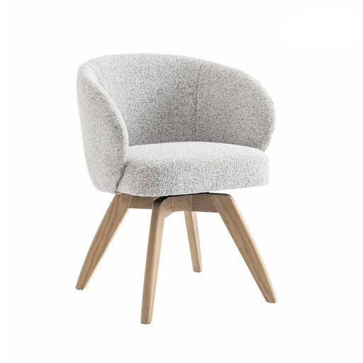 Tower Living Draaibare Eetkamerstoel Brescia Bouclé
