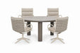 Apple Bee Camp Bay/Arancia 150 cm dining tuinset 7-delig