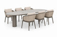 Apple Bee Pine Key/Guave 240x120 cm dining tuinset 7-delig