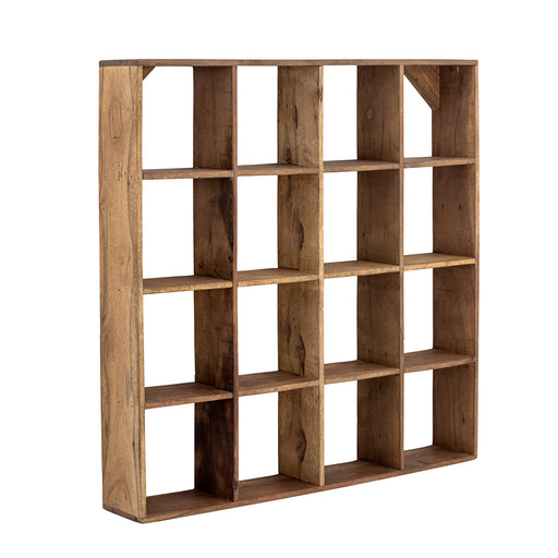 Bloomingville Wandrek Tilo Gerecycled hout, 70 x 70cm - Bruin - ThatLyfeStyle