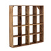 Bloomingville Wandrek Tilo Gerecycled hout, 70 x 70cm - Bruin