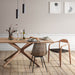 Kave Home Eettafel Armande Licht Eiken - Wit - Japandi