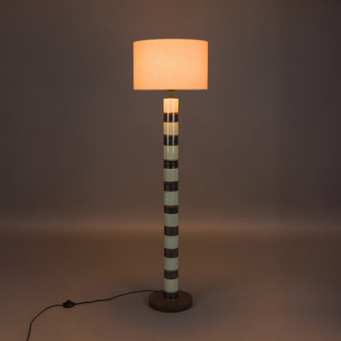 Dutchbone Vloerlamp Vertigo 143cm hoog - Groen