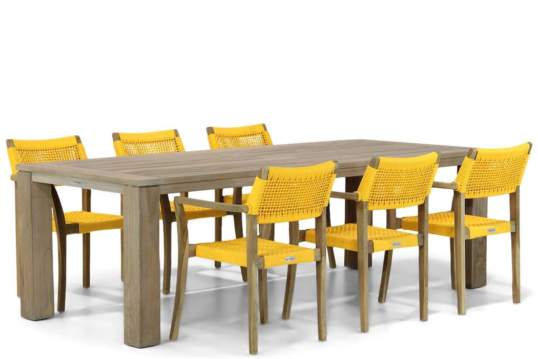 Lifestyle Dallas/Brighton 240 cm dining tuinset 7-delig - 8719