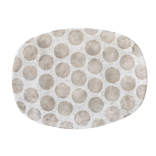Bloomingville Dienblad Felan Terracotta - Wit - ThatLyfeStyle