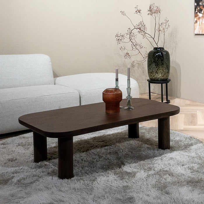 Sohome Salontafel Merle Mangohout, 120 x 70cm - Bruin