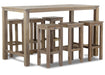 Garden Collections Brighton barset 7-delig