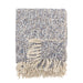Bloomingville Plaid Ocean - Blauw/wit